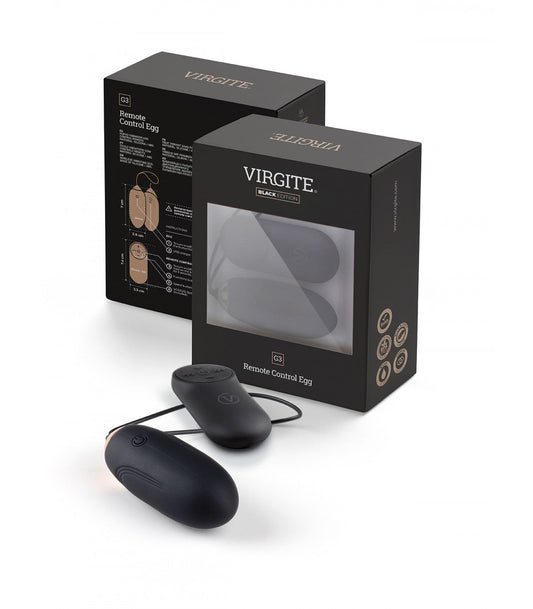 G3 UOVO VIBRANTE RICARICABILE BLACK EDITION