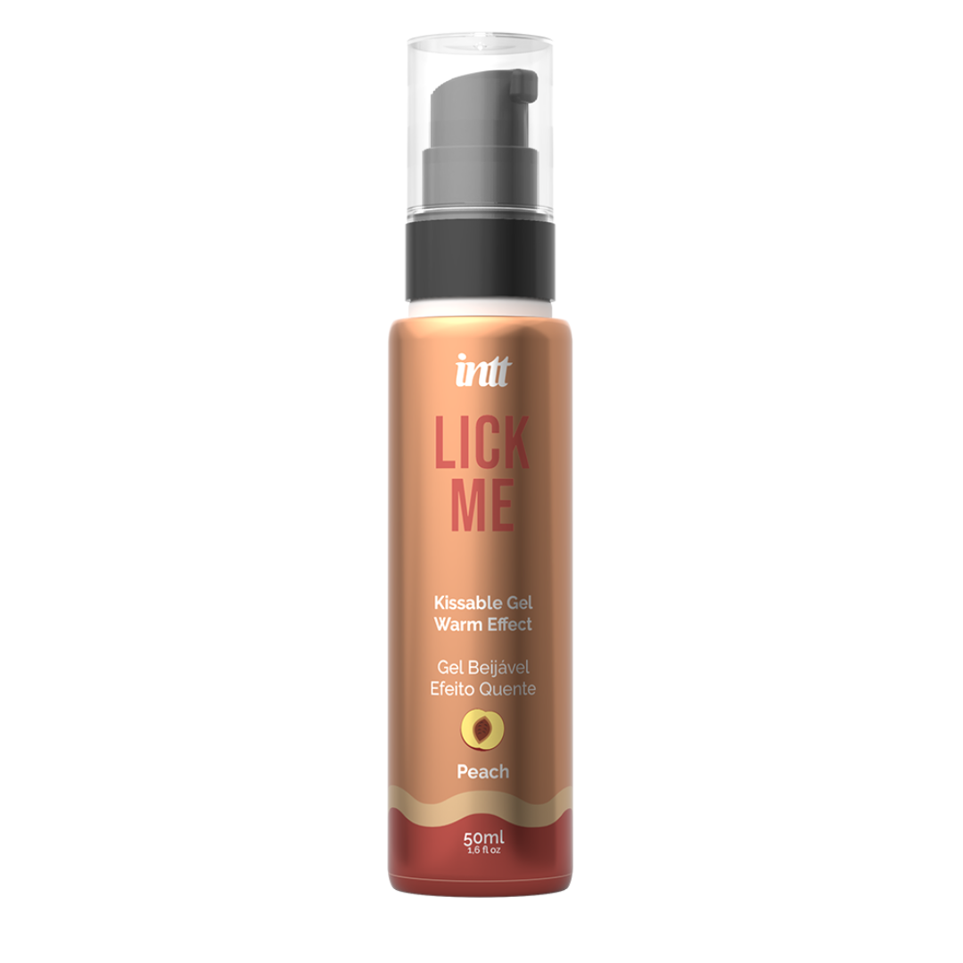 Intt - Gel Kissable Effetto Caldo Lick Me - Pesca - 50 ml