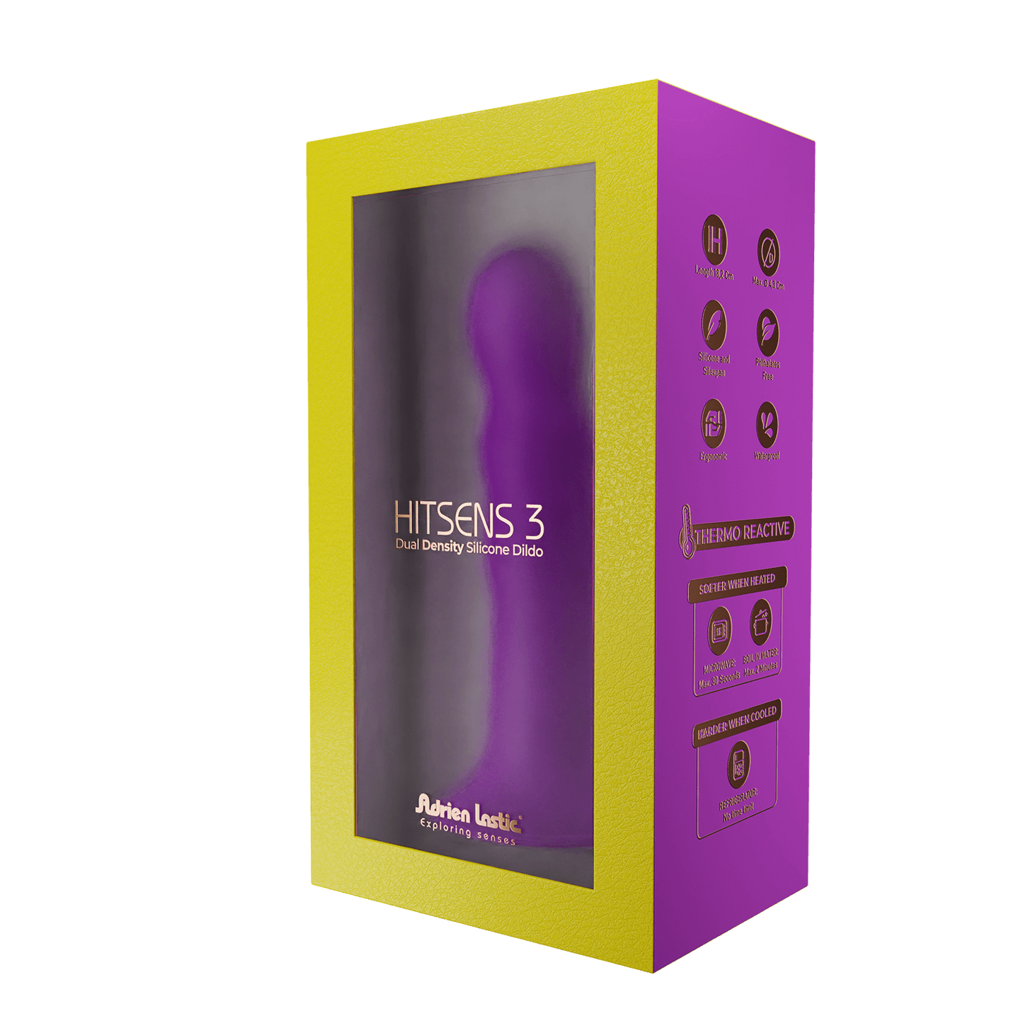 Adrien Lastic - Dildo Silicone Hitsens 3 - Viola