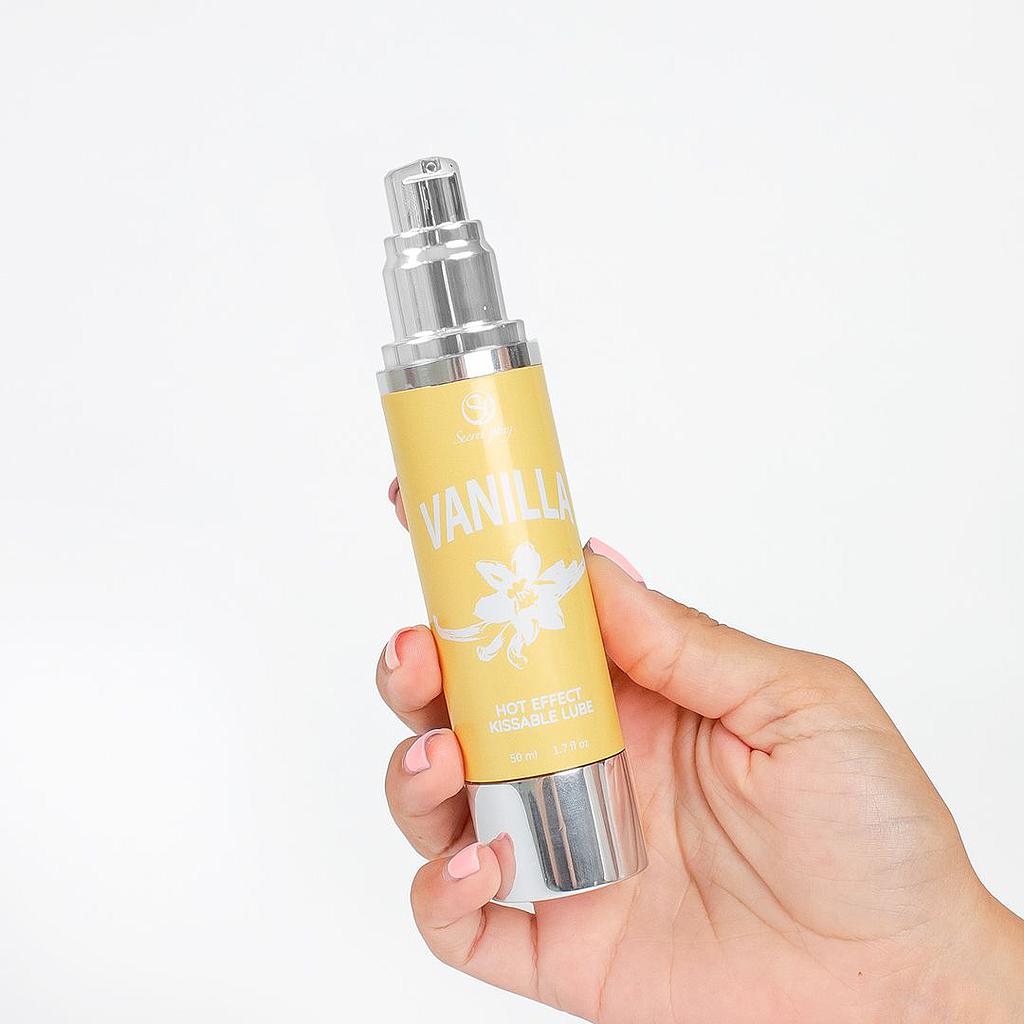 Secret Play - Lubrificante Kissable Effetto Riscaldante - Vaniglia - 50 ml