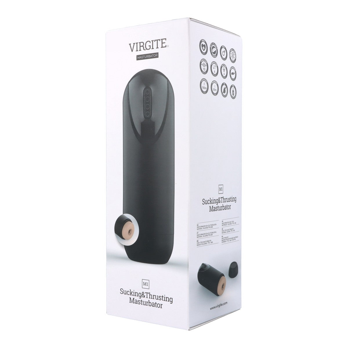 MASTURBATORE M1 ASPIRANTE / SU E GIÙ / VIBRAZIONE FLESH USB