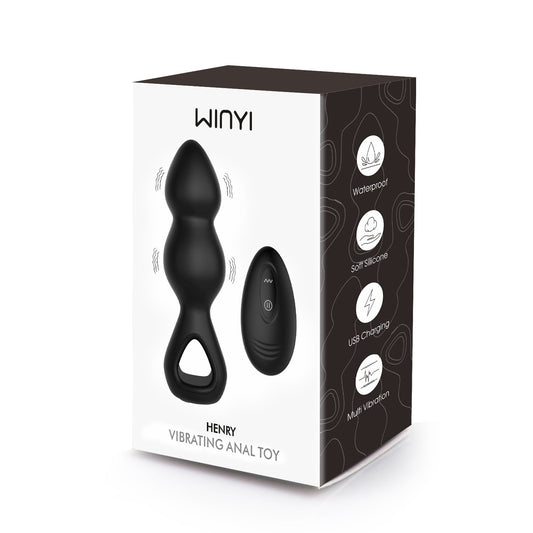 Winyi - Palline Vibranti Anali con Controllo Remoto - Henry