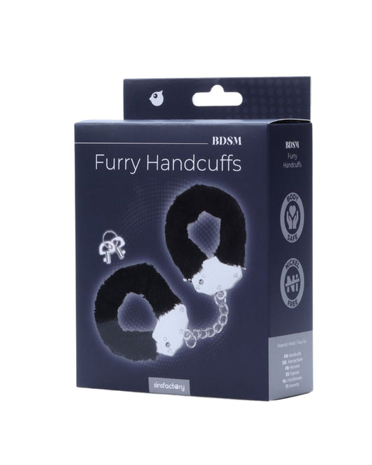 SinsFactory - Furry Fun Cuffs - Nero