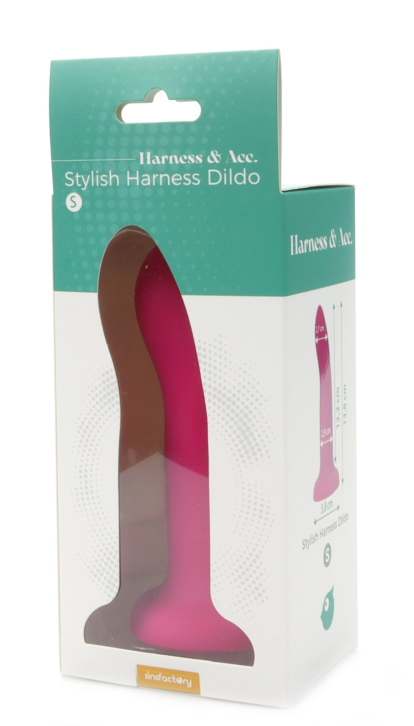 SinsFactory - Stylish Harness Dildo 13, 5 cm - S