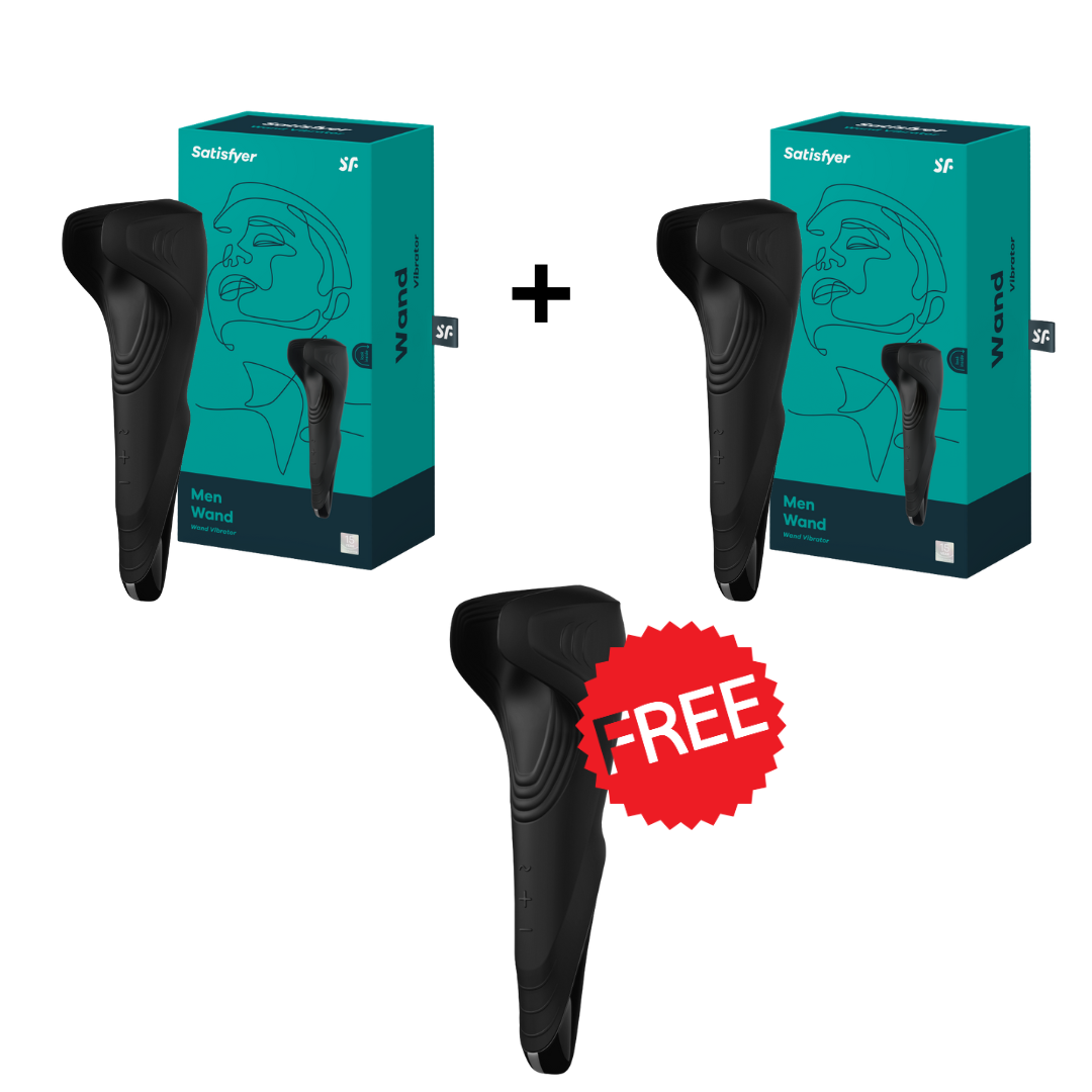 PROMO 2+1 Tester Omaggio - Satisfyer - Men Wand - Nero