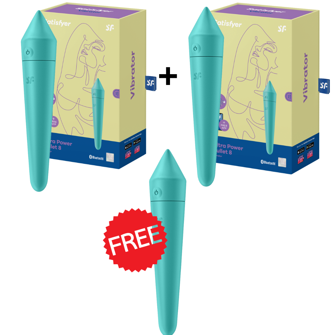 PROMO 2+1 Tester Omaggio - Satisfyer - Ultra Power Bullet 8 - Turchese