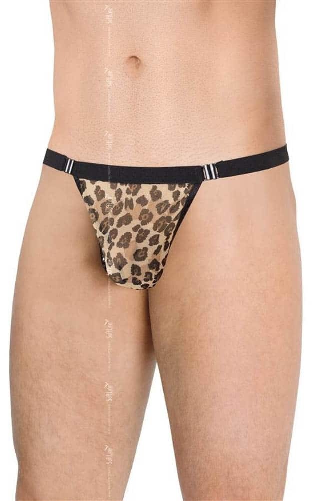 Perizoma uomo 4528 - pantera {} Taglia unica