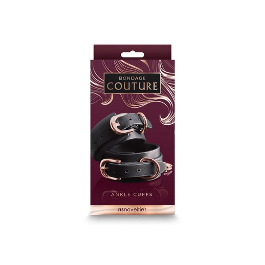 Bondage Couture - Manette per la caviglia - Nere
