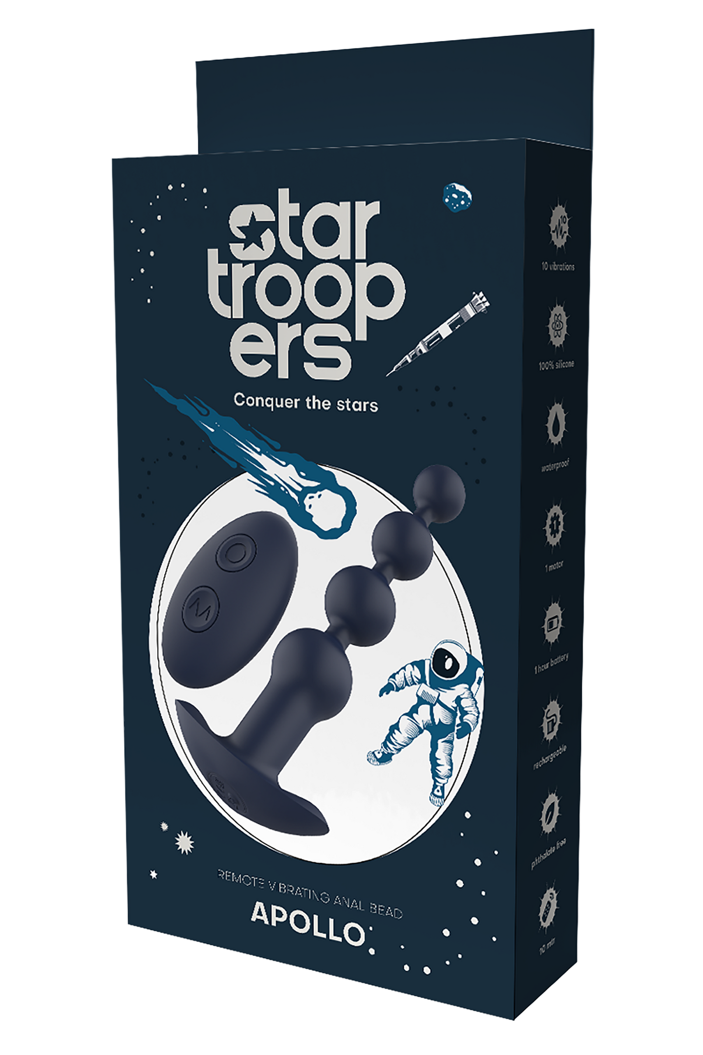 PERLA ANALE VIBRANTE REMOTA STARTROOPERS APOLLO