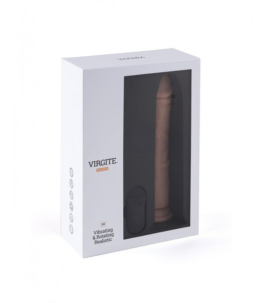 VIBRATORE E ROTATORE REALISTICO R8" 21CM CON TELECOMANDO"