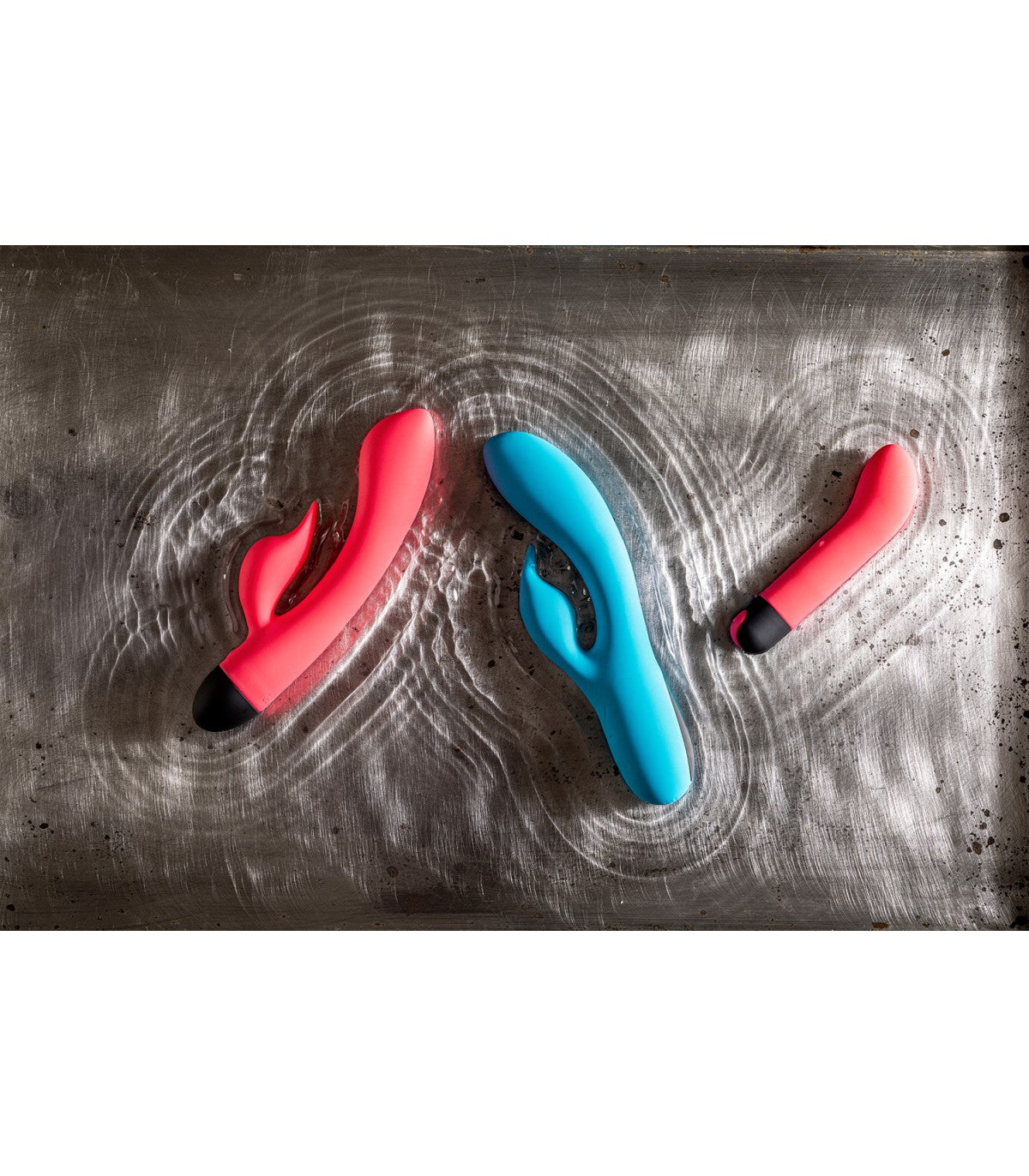 VIBRATORE RICARICABILE ROSA V8 A TAPPING