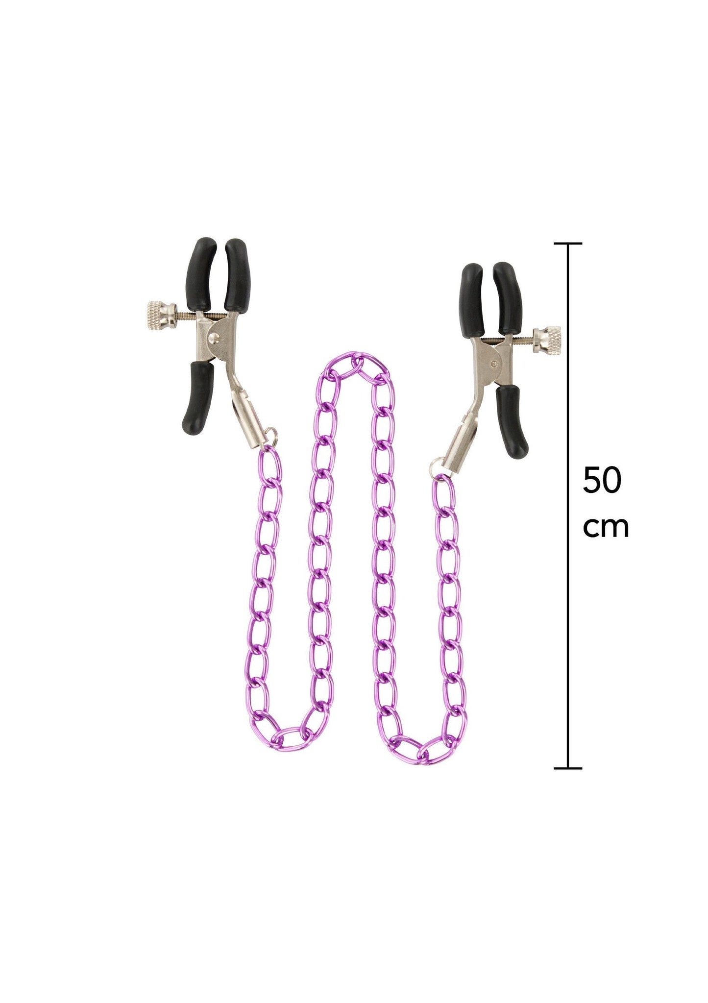 Catena stimolante per capezzoli viola
