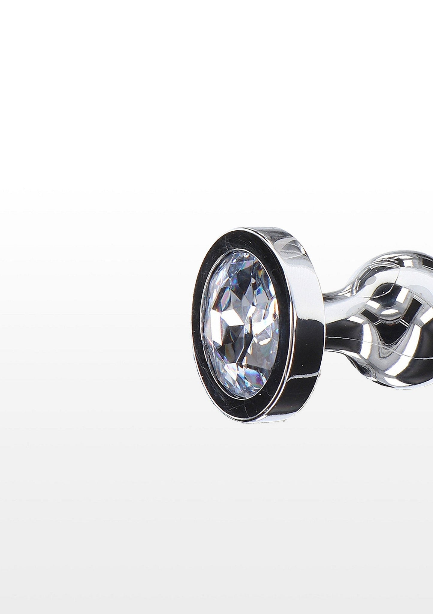 Perline diamantate a forma di stella grandi in argento
