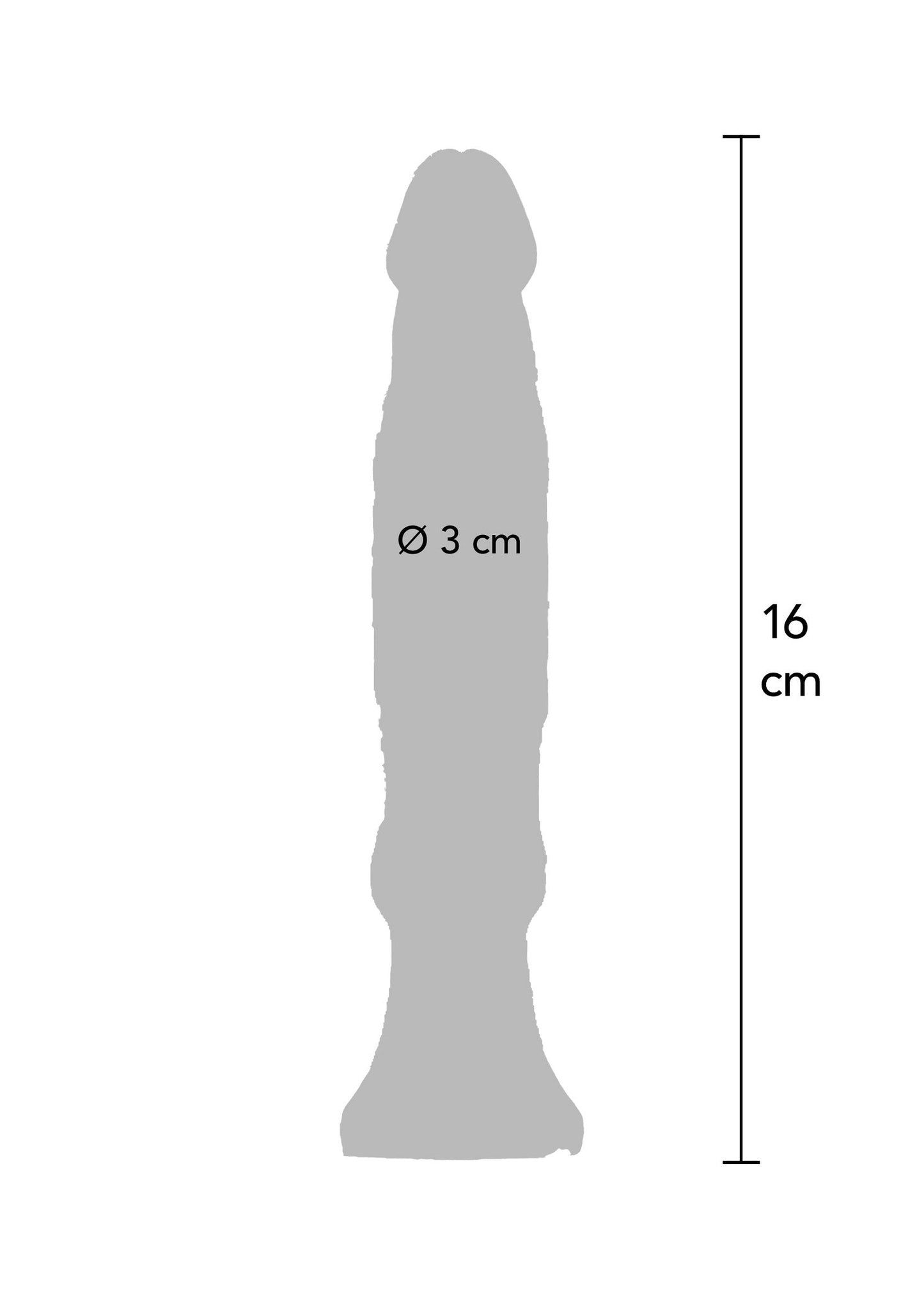 Anal Starter 16 cm rosa