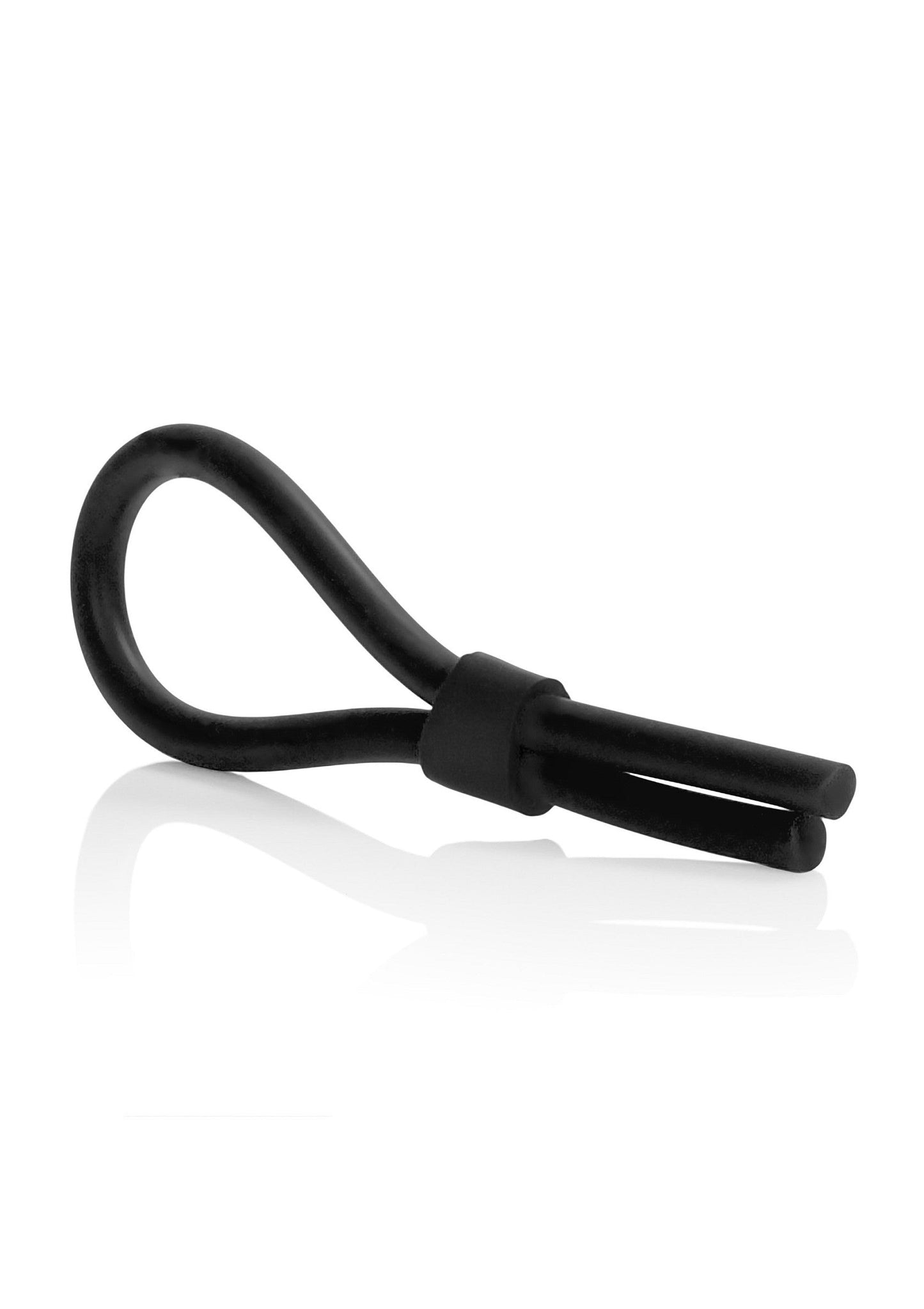 Lazo con perno in silicone nero