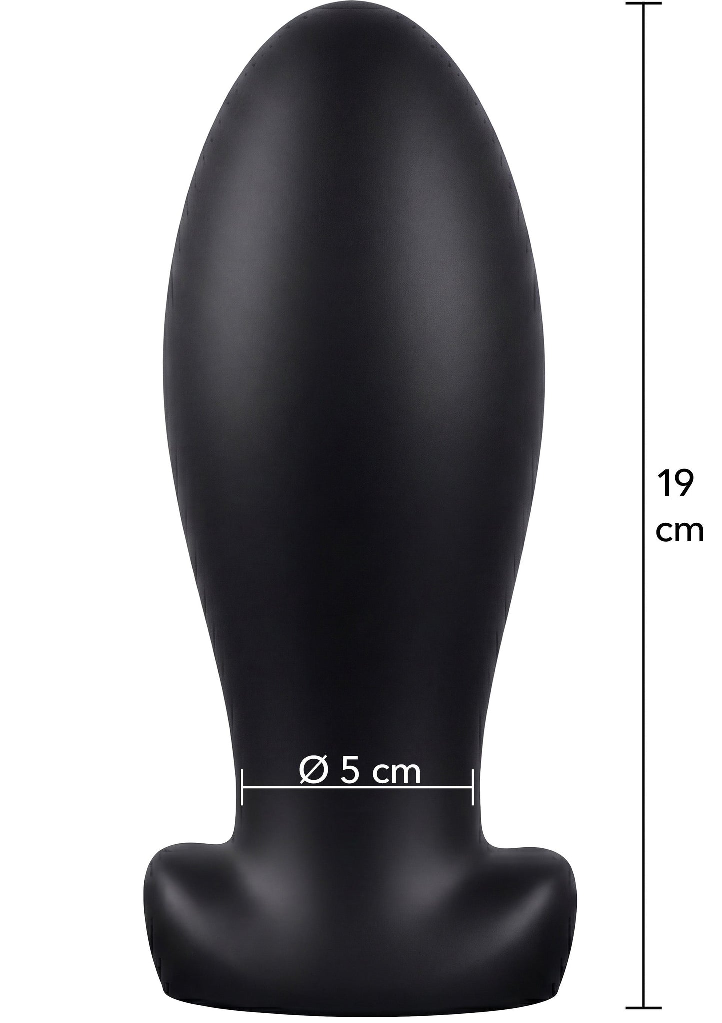 Heavy Anal Stretcher Plug XL nero