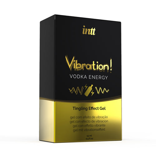 Intt - Gel Vibrante Vodka Energy - 15 ml