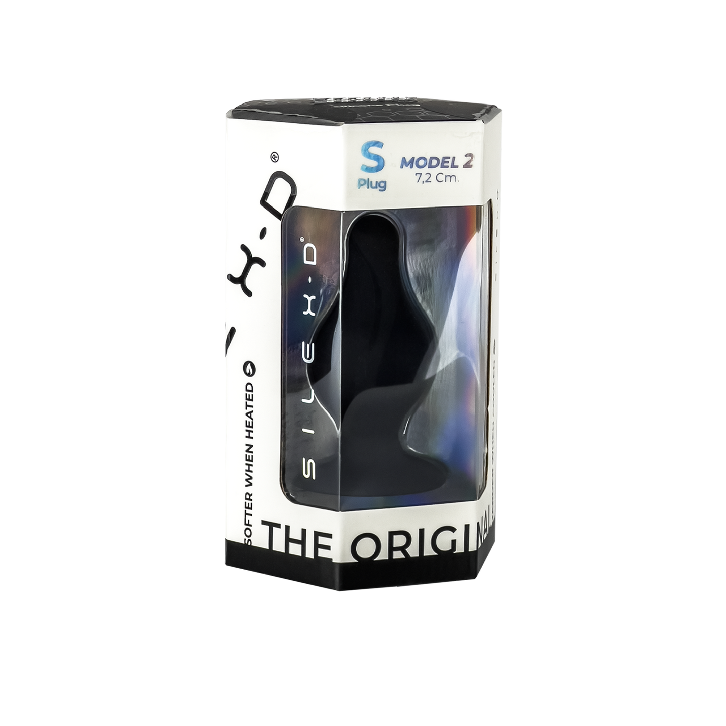 Silexd - Premium Silicone Plug Taglia S - Nero