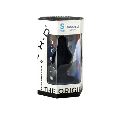 Silexd - Premium Silicone Plug Taglia S - Nero