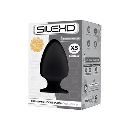 Silexd - Premium Silicone Plug Taglia XS - Nero