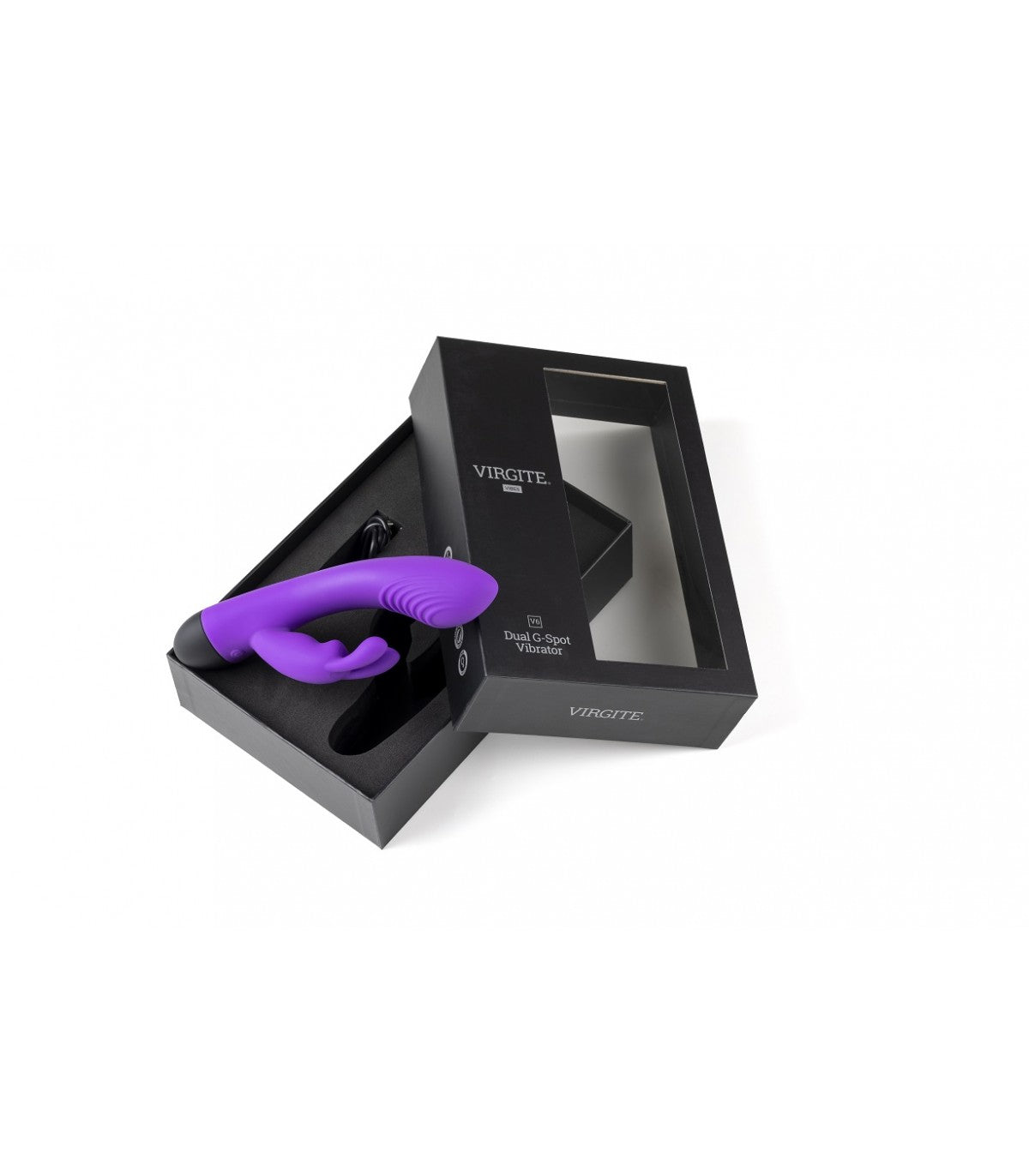 VIBRATORE RICARICABILE V6 VIOLA