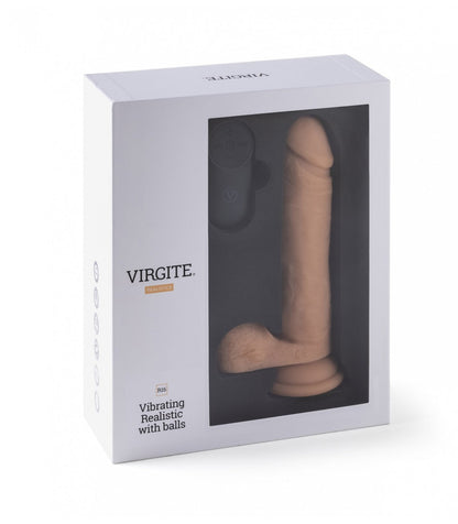 VIBRATORE REALISTICO R16" CARNE 16 CM CON TELECOMANDO"