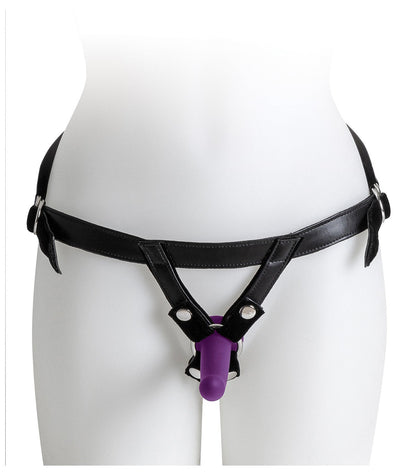 IMBRACATURA CON DILDO VIOLA SET TAGLIE S / M / L