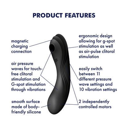 Satisfyer - Curvy Trinity 4 - Nero