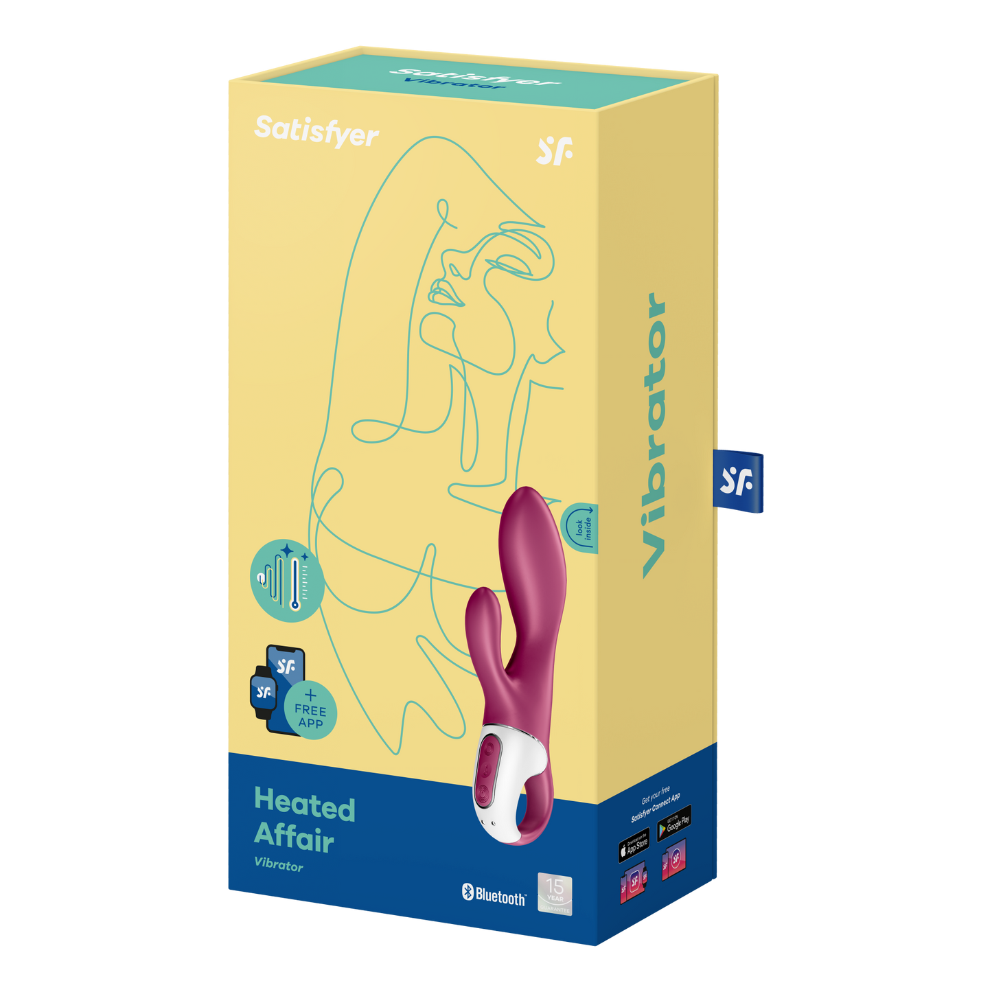 Satisfyer - Heated Affair - Bordeaux