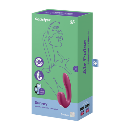 Satisfyer - Sunray - Bordeaux