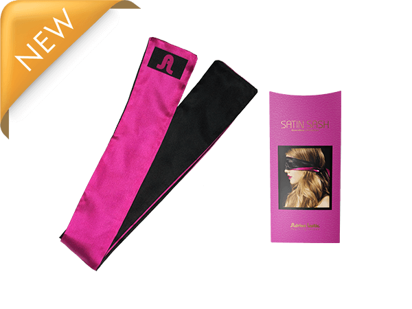 Adrien Lastic - Fascia in Raso - Viola e Nera