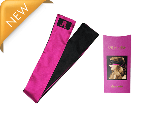 Adrien Lastic - Fascia in Raso - Viola e Nera