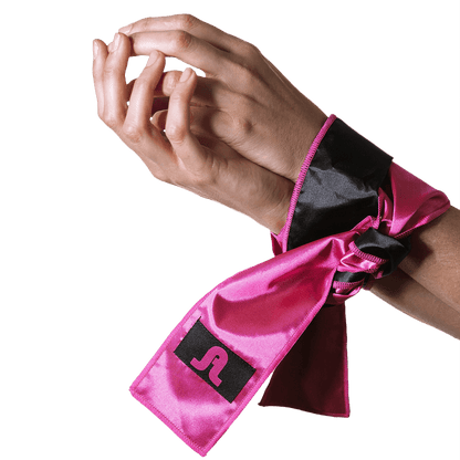 Adrien Lastic - Fascia in Raso - Viola e Nera