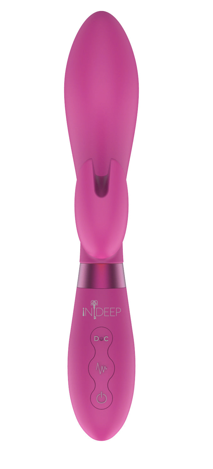 Lola Games - Vibratore Rabbit Ricaricabile Malena - Magenta