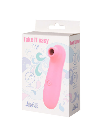 Lola Games - Succhia Clitoride Ricaricabile Fay - Rosa
