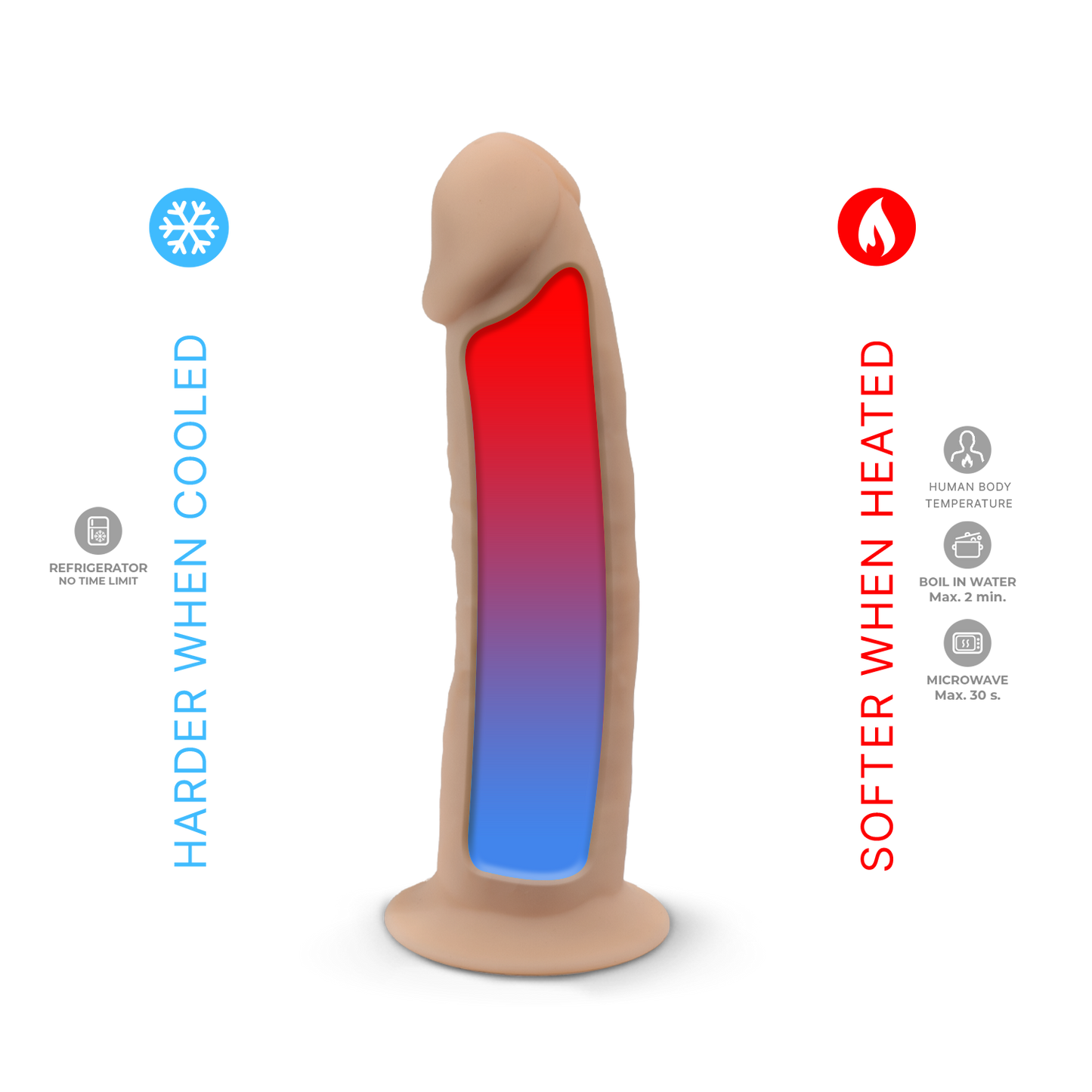 Silexd - Vibratore Premium Silicone Mod.2 7'' + Controllo Remoto - Color Carne