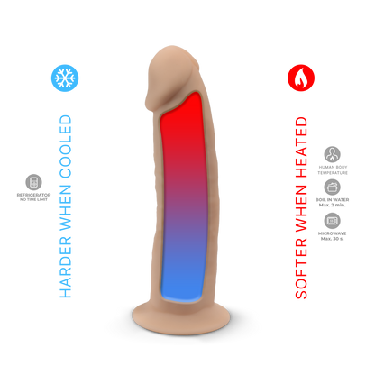 Silexd - Vibratore Premium Silicone Mod.2 7'' + Controllo Remoto - Color Carne