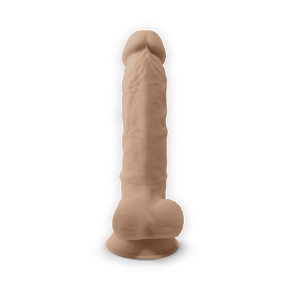 Silexd - Vibratore Premium Silicone Mod.1 8'' + Controllo Remoto - Color Carne