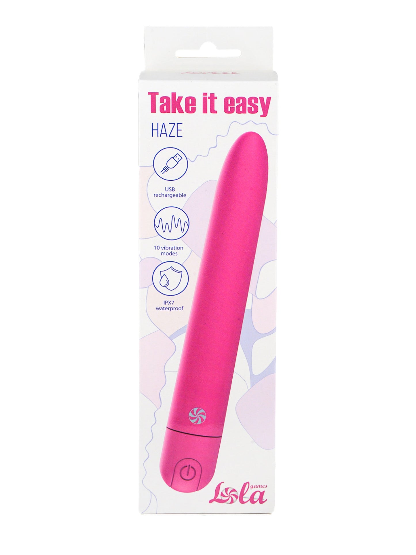 Lola Games - Vibratore Ricaricabile Haze - Rosa