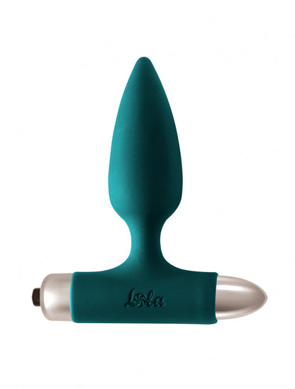 Lola Games - Plug Anale Vibrante con Pallina in Metallo Glory - Blu