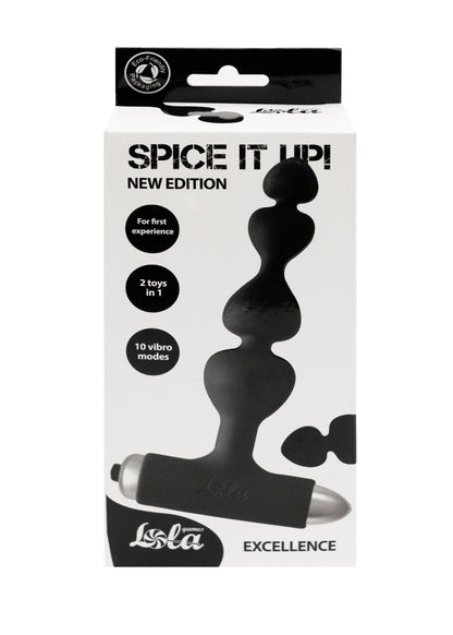 Lola Games - Plug Anale Vibrante Excellence - Nero