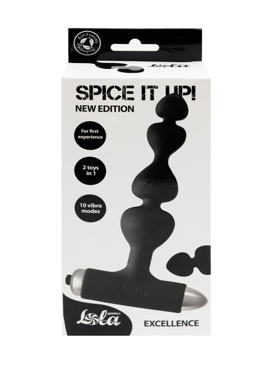 Lola Games - Plug Anale Vibrante Excellence - Nero