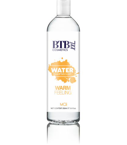 BTB Cosmetics - Lubrificante Base Acqua Effetto Riscaldante - 250 ml