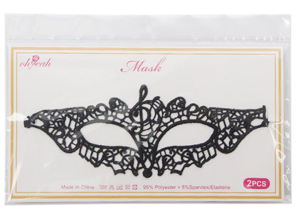 Oh Yeah - Maschera Occhi Fine in Pizzo - 2 pz