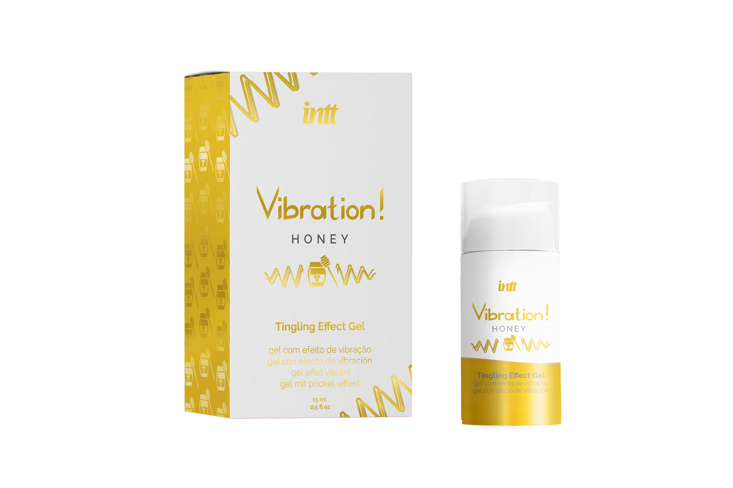 Intt - Gel Vibrante Miele - 15 ml