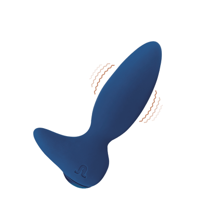 Adrien Lastic - Vibratore Anale + App Little Rocket II - Blu