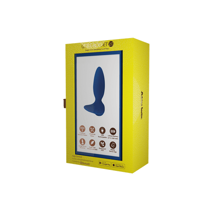 Adrien Lastic - Vibratore Anale + App Little Rocket II - Blu