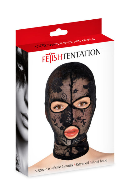 Fetish Tentation - Cappuccio in Rete Floerale