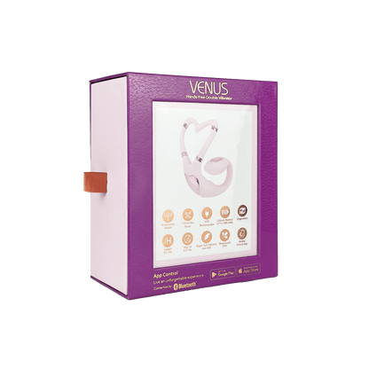 Adrien Lastic - Stimolatore Clitorideo e Punto G + App Venus - Rosa