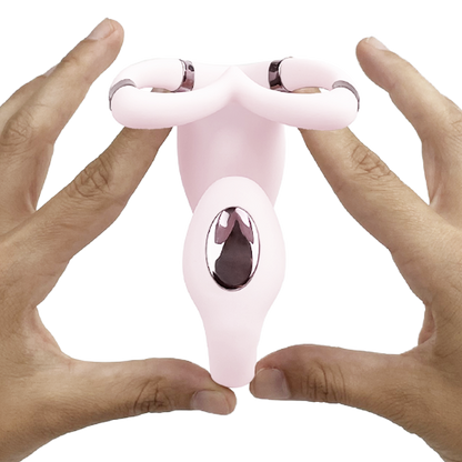 Adrien Lastic - Stimolatore Clitorideo e Punto G + App Venus - Rosa
